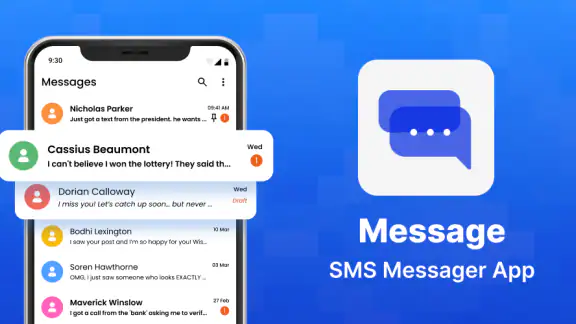 Messages: Text, SMS & MMS screenshot