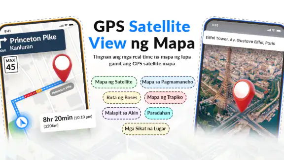 Mga GPS Satellite Map Live screenshot