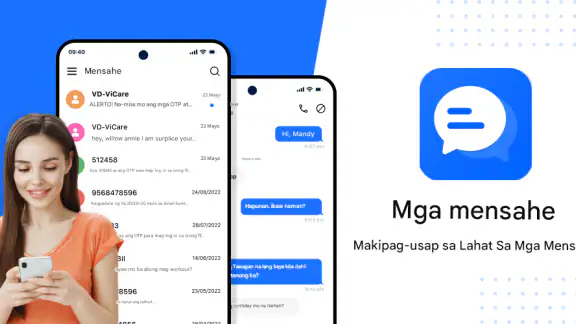 Mga Mensahe: Text Message screenshot