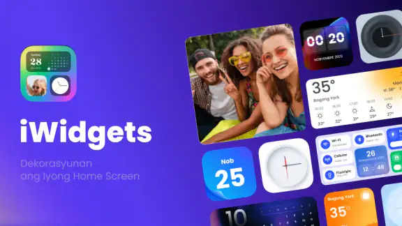 Mga Widget at Tema: iWidgets screenshot