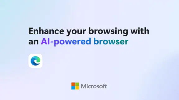 Microsoft Edge: AI browser screenshot