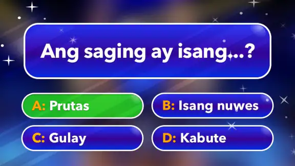 Milyonaryo - Quiz sa Filipino screenshot