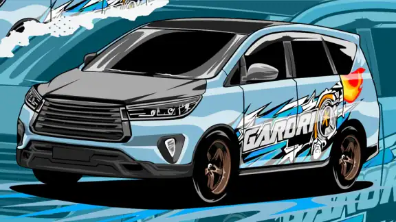 Mod Bussid Innova Travel screenshot