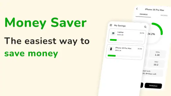 Money Saver - Savings Goal screenshot