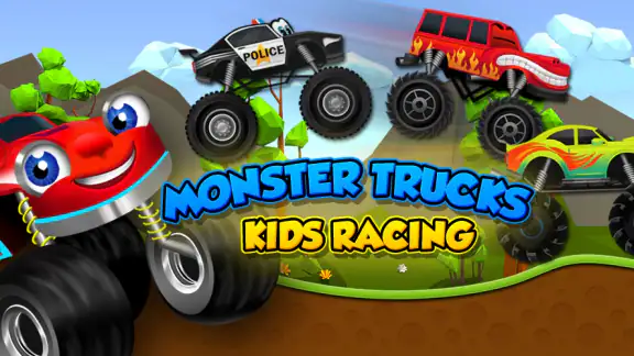 Monster Trucks Game for Kids 2 screenshot