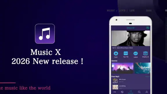 Music X - music & songs,mp3 screenshot