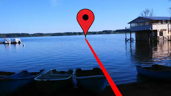 My fishing places GPS screenshot