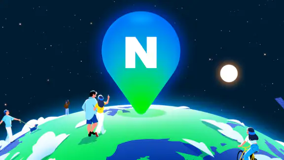 NAVER Maps, Navigation screenshot