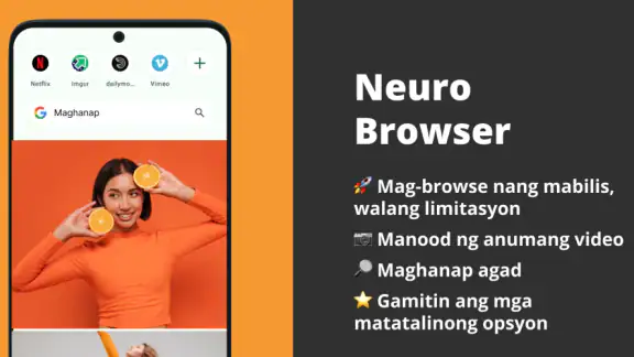 Neuro Browser – Mabilis Video screenshot