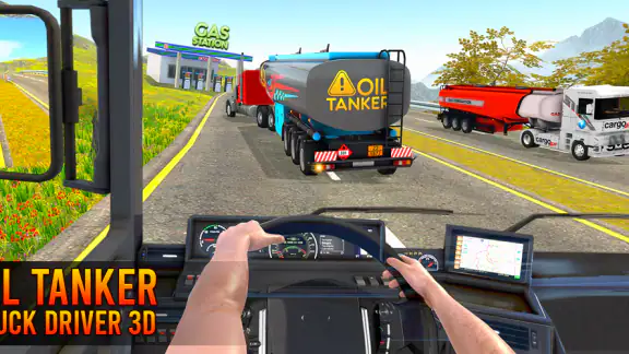 Oil Tanker Truck Driving Games screenshot