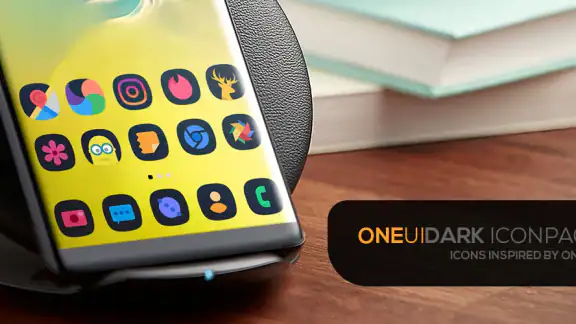 ONE UI DARK Icon Pack screenshot