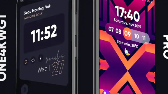 One4KWGT Pro: KWGT Pro widgets screenshot