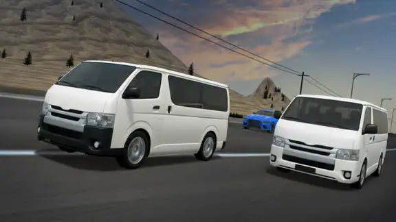 Open World Van Racing-Van Game screenshot
