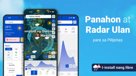 Panahon at Ulan Radar screenshot