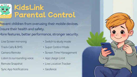 Parental Control - KidsLink screenshot