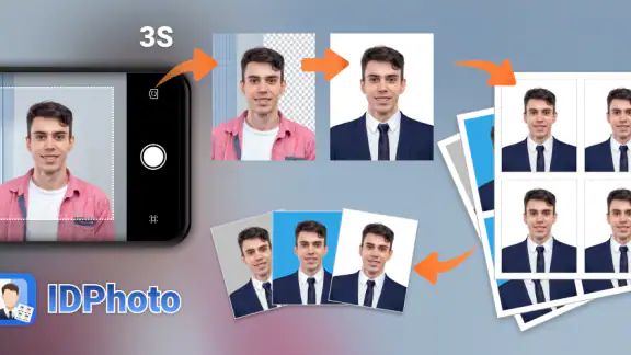 Pasaporte at ID Photo Maker screenshot