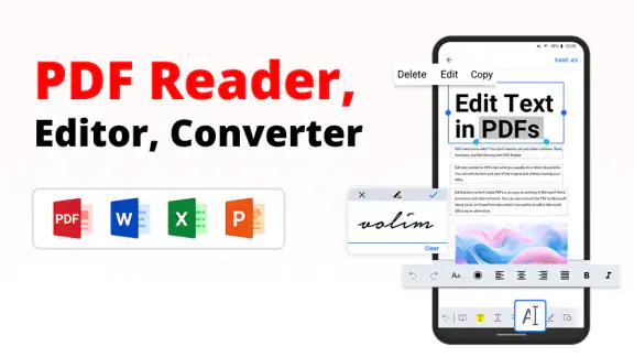 PDF Reader, Editor, Converter screenshot