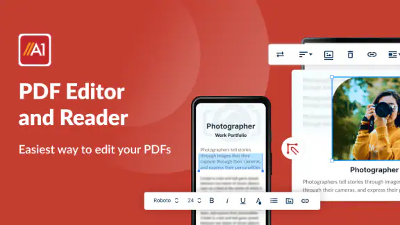 PDF text editor - Edit PDF screenshot