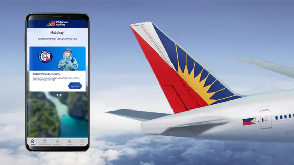 Philippine Airlines screenshot