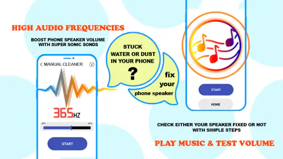 Phone speaker cleaner screenshot