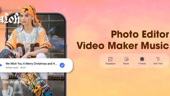Photo Editor Video Maker Music screenshot
