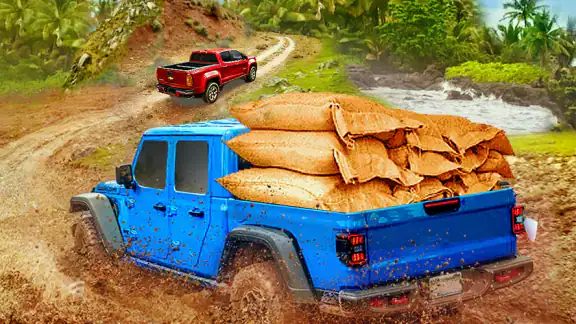 Pickup Truck Simulator Game 3D screenshot