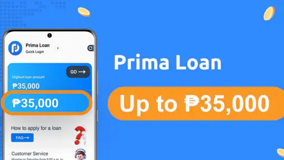 PRIMA LOAN-Online Peso Lending screenshot