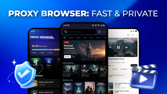 Proxy Browser: Private Browser screenshot