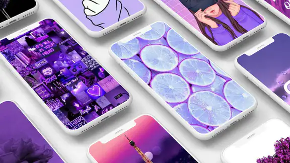 Purple Wallpapers: Backgrounds screenshot