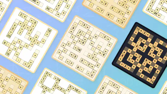 Puzzle sa Math - Crossmath screenshot