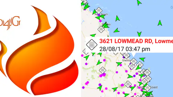 QLDFires screenshot