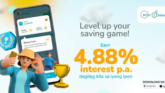 RCBC DiskarTech Savings screenshot