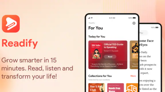 Readify: 15-Min Book Summaries screenshot