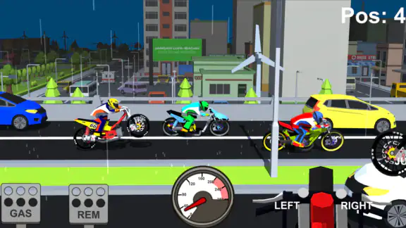 Real Drag Bikers Racing screenshot