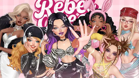 Rebel Glam: Dress Up & Makeup screenshot