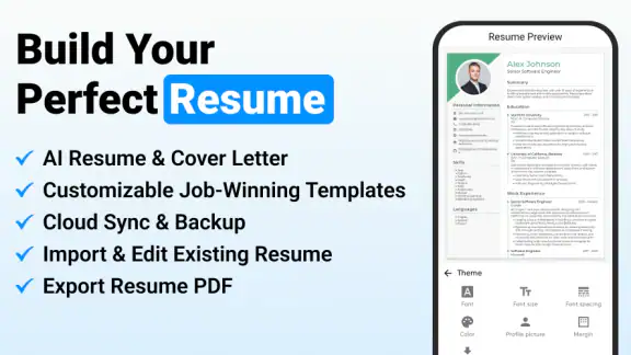Resume Builder CV Maker App screenshot