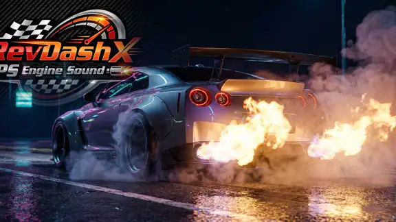 RevDashx GPS Engine Sounds screenshot