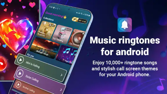 Ringtone song for phone calls screenshot