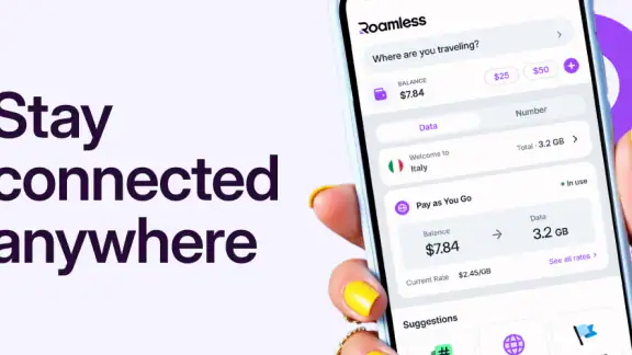 Roamless: eSIM & 2nd Number screenshot