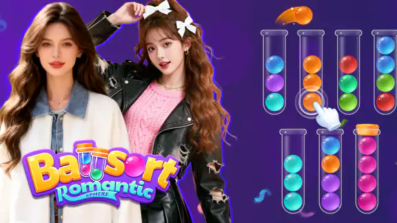 Romantic Sphere Ball Sorting screenshot