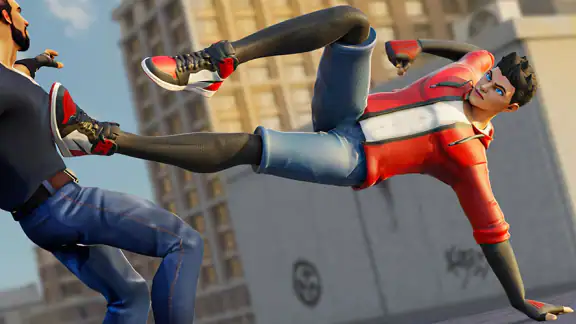 Rope Fighter Action Game screenshot