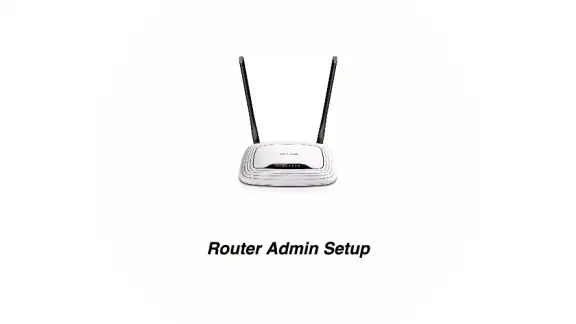 Router Admin Page screenshot