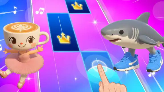 Rush Tiles: Rhythm Music Piano screenshot