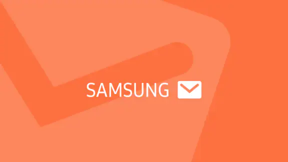 Samsung Email screenshot
