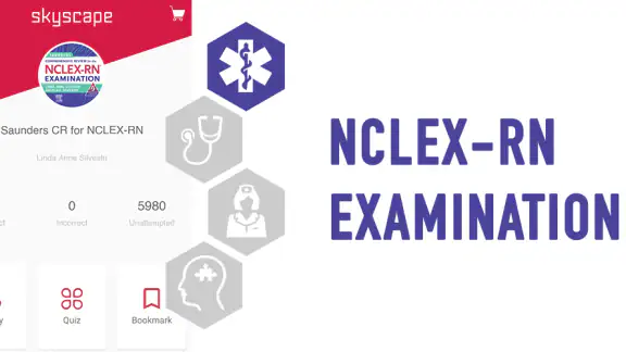 Saunders Comp Review NCLEX RN screenshot