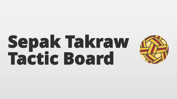 Sepak Takraw Tactic Board screenshot
