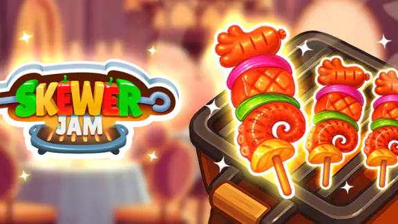 Skewer Jam: Food Sort screenshot