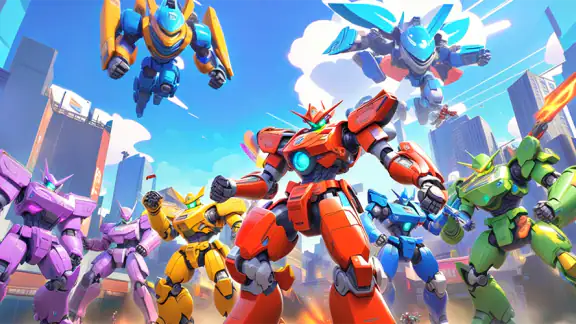 Smash Car: Robot Racing screenshot