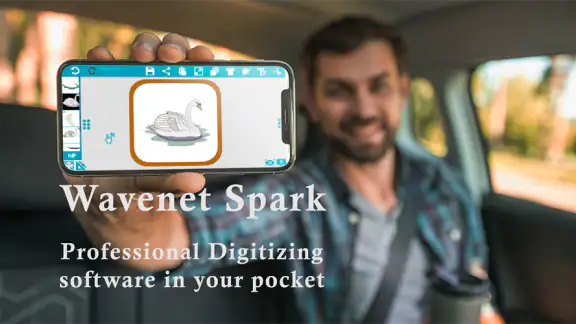 Spark Embroidery Digitizing ap screenshot