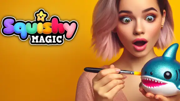 Squishy Magic: 3D Toy Coloring screenshot